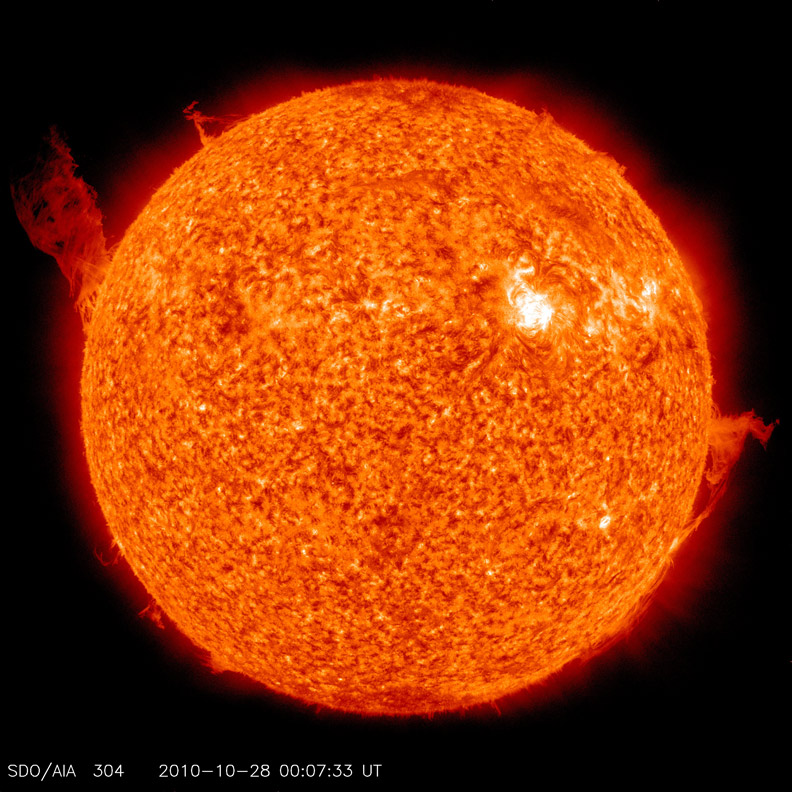 The Sun as seen by NASA’s mission Solar Dynamics Observatory